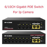 Gigabit POE Switch For IP Camera 6/10 Ports 1000M Network POE Standard RJ45 Hub LAN Injector CCTV NVR Security Surveillance IPC