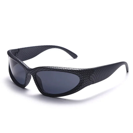 Trendy Silver Rectangle Sport Sunglasses Men Women Brand 2022 Retro Outdoor Cycling Mercury Mirror Sun Glasses UV400 Protection