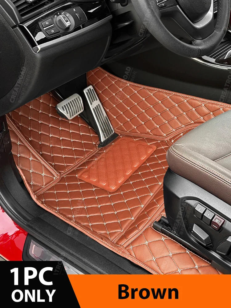 Car Floor Mats For Volkswagen VW Tiguan 2007-2022 MK1 MK2 2.0TSI  280TSI  330TSI 380TSI Custom Auto Carpet interior accessories