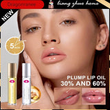 2pcs/Set Instant Lip Enhancer Plumper Oil Lip Essence Moisturizing Thick Lips Roll-on Nourish Peeling Sexy Lip Care Cosmetics