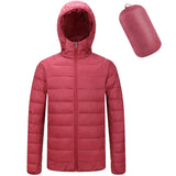 Lightweight Hooded Jacket Men Cotton Padded Winter Thermal Coats Warm Zip Pocket Parkas Fashion Casual Quilted Outwear Tops 2023