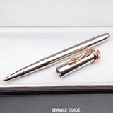 PPS Inheritance Series MB Red&Black Classic Fountain Rollerball Ballpoint Pen with Exquisite Snake Clip Writing Smooth