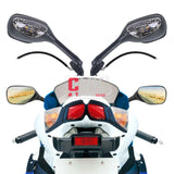 CVK RearView Mirror LED Light For Suzuki GSXR600 GSXR750 GSXR1000 K5 K6 K7 K8 2005 2006 2007 2008 2009 2010 Rear View Mirrors