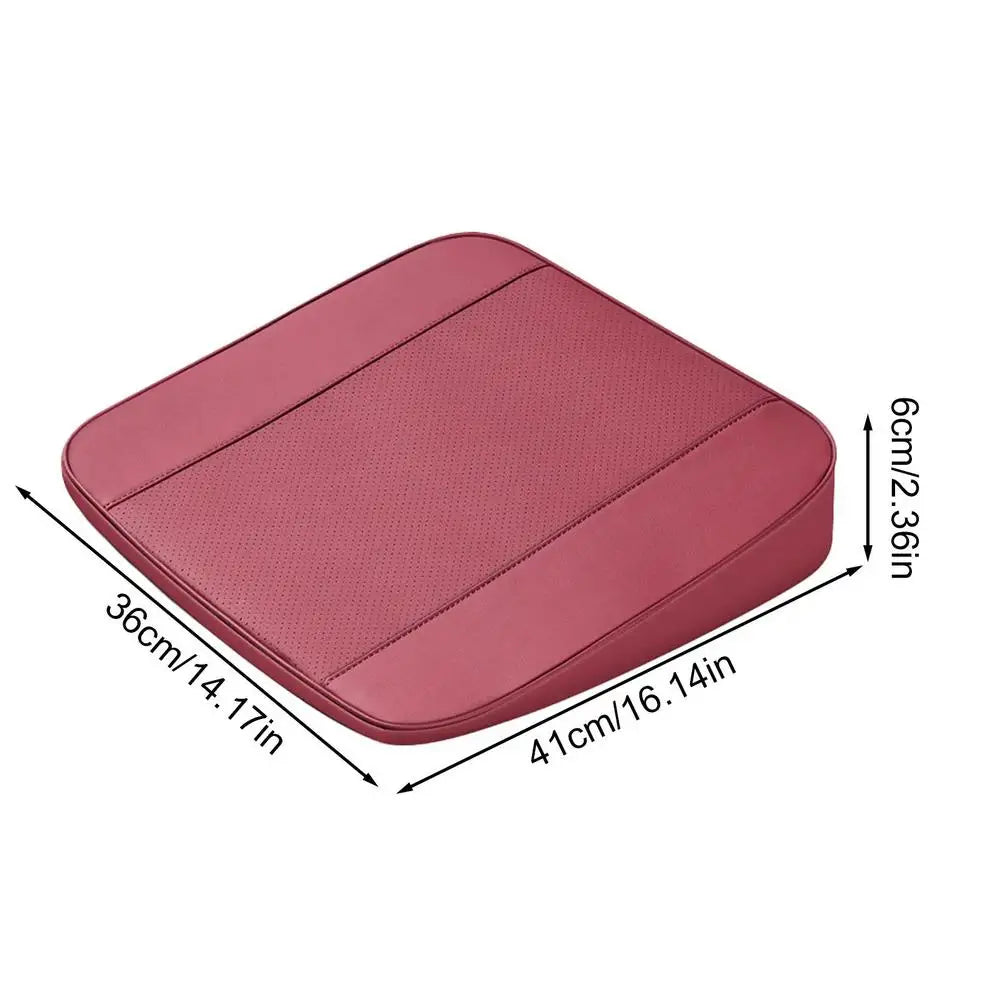 Car Booster Seat Cushion Heightening Height Boost Mat Breathable Portable Car Seat Pad Fatigue Relief Suitable For Cars