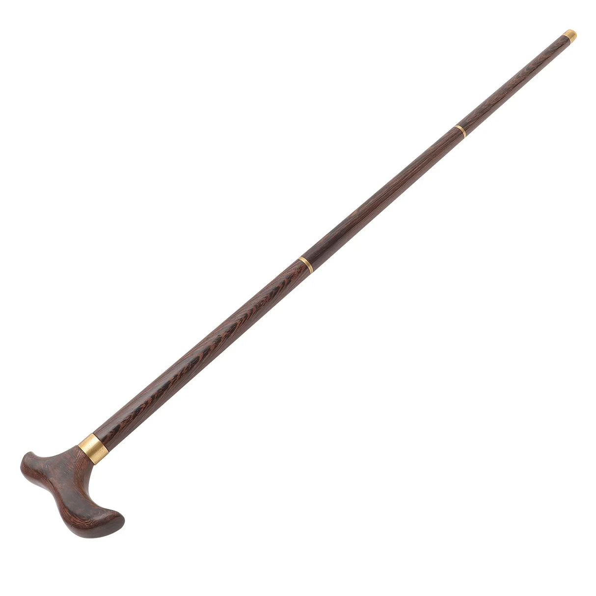 Wood Gifts Three-section Crutches Mountaineering Walking Stick Old Fashioned Outdoor Alpenstock Elder Cane For the elderly