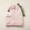 Doitbest Winter knit Baby Knitted Hat scarf one-piece Hats Kids Girl Boy Beanies Caps Warm dinosaur Earflap Hats for Children