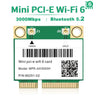 Wifi 6/5/4 Bluetooth Mini PCI-E Wireless Card Network Adapter For Laptop PC