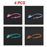 2~60PCS Pacifier Chain Pacifier Clip Silicone Molar Chain Anti-drop Chain Cute Baby Pacifier Clip Nipple Anti-falling Chain