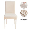 Jacquard Fabric Chair Cover Universal Size Chair Covers for Dining Room Wedding Office Banquet Seat Slipcovers Home Decor 1PC