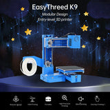 EasyThreed  K7/K9 Mini Desktop Children 3D Printer 100*100*100mm Print Mute Printing with TF Card PLA Sample Filament