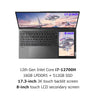 Lenovo ThinkBook Plus 17 Laptop 2022 i7-12700H Intel Iris Xe 17.3" 3K 120Hz + 8 Inch Touch LCD Secondary Dual Screen Notebook PC