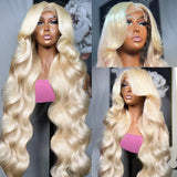 Melodie 40inch 613 Honey Color Body Wave 13x6 HD Lace Frontal Wig Human Hair Brazilian 13x4 Lace Front Wig Glueless For Women