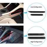 Aluminum Alloy Car Center Console Lower Layer Storage Box For Porsche Taycan 2019-2022 Car Stowing Tidying Accessories