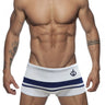 Men's Sexy Swimming Trunks Men's boxer  Swim Shorts Stripe Suit Swimsuit Male Beach Pants Summer Surfing Bathing