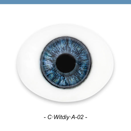 Witdiy high quality doll glass eyes for sale/boat type/handmade/12mm/14mm/18mm/20mm/22mm/24mm for reborn/BJD dolls