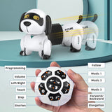 Intelligent Robot Dog 2.4G Child Wireless Remote Control Talking Smart Electronic Pet Dog Toys For Kids New Programmable Gifts