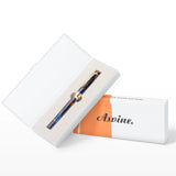 Asvine P20 Piston Filling Fountain Pen Acrylic Beautiful Patterns EF/F/M Nib with Golden Clip Smooth Writing Office Gift Pen