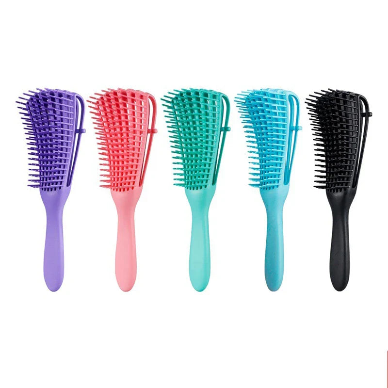 Hair Comb Massage Anti‑Static Octopus‑Shaped Nucleus Teeth Styling Tools Appliances Hair Salon Combs Hairdressing For Curly Hair