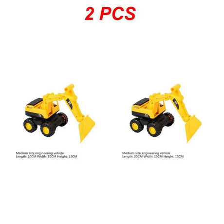 1/2PCS Kids Engineering Truck Car Toy Snow Beach Play Sand Toys Children Gifts Toys For Seaside Play Sand Snow Excavator