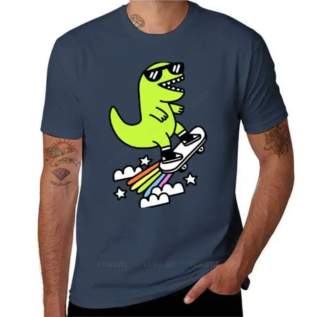 men brand t-shirts Rad Rex T-Shirt plain t-shirt oversized t shirts graphic t shirt mens graphic t-shirts brand top tee-shirt