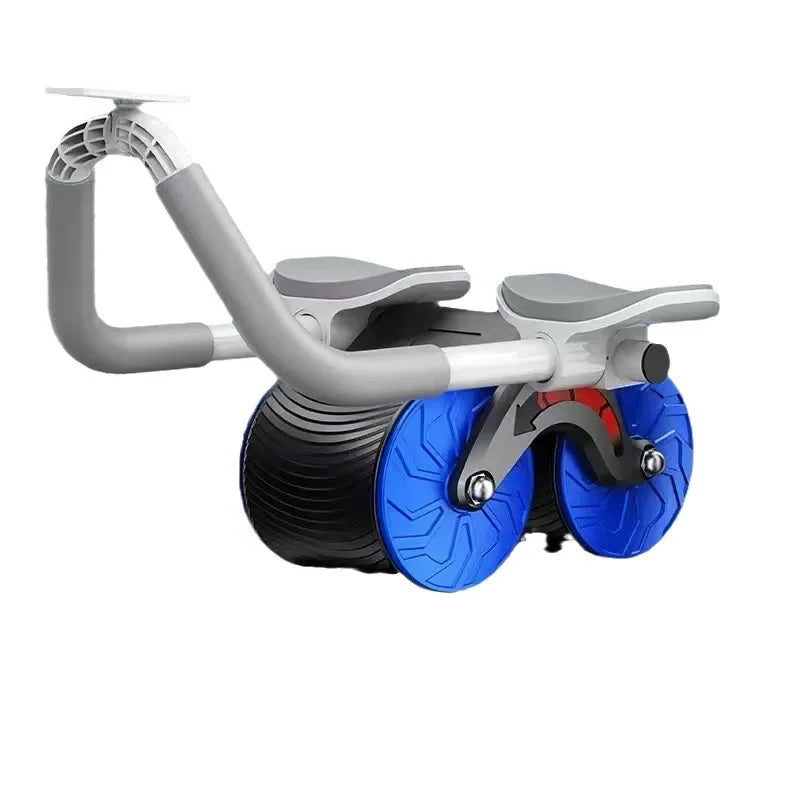 4 Elbows AB Roller Abdominal Wheel Silent Multifunctional Muscle Stretch Roller Durable Abdominal Exercise Roller Training Tools