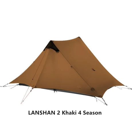 2018 FLAME'S CREED LanShan 2 Person Oudoor Ultralight Camping Tent 3 Season Professional 15D Silnylon Rodless Tent