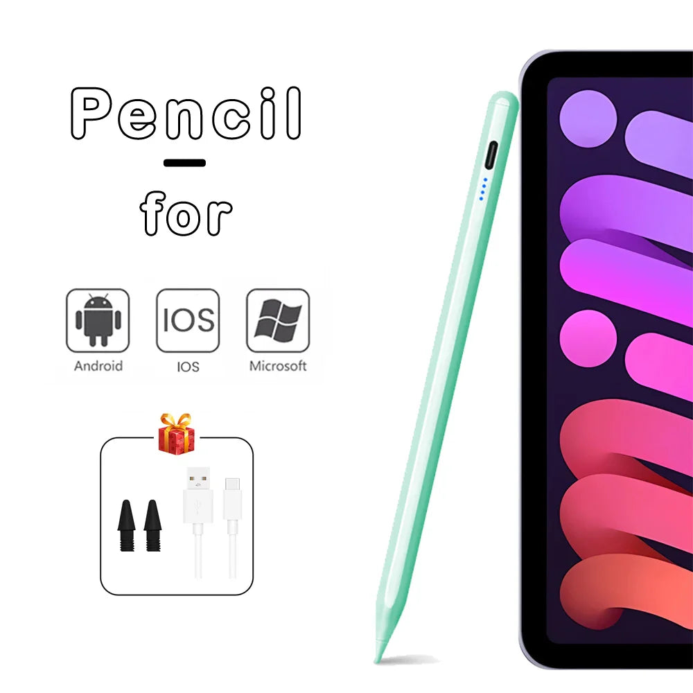 Universal Stylus Pen For IOS Windows Samsung Xiaomi Huawei Pads To Paint Write With Colorful Red Black Pink Fashional Pencil