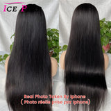 13x4 Transparent Lace Front Human Hair Wigs Pre Plucked 13x6 HD Lace Frontal Wigs 32 Inches Brazilian Straight Lace Front Wig