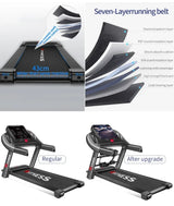 SD-TS5 Hot-selling home fitness electric motorized treadmill with massager