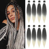 Braiding Hair Pre Stretched Synthetic Braid Extensions Jumbo Braid for Senegalese Passion Twist Box Braid Hair Bundles SOKU