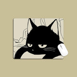 Mouse Mat Cat Mause Pad Cute Cartoon Gaming Pad Anti-slip Padding Office Accessories for Desk Simple Mousepad Small Table Pads