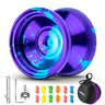 MAGICYOYO Professional Responsive Yoyo V8, Dual Purpose Yoyo for Kids Beginners, Replacement Uresponsive Yoyo Bearing