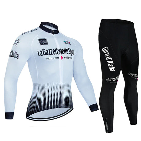 Tour De Italy D'ITALIA Cycling Jersey Set Premium anti-uv manica lunga Downhill Cycling Suit autunno Quick-Dry Pro Racing Unifor