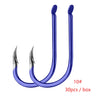 30 Pcs Fishhook Easy To Use Fishing Tackle Lightweight With Storage Box Durable Gaff Hook Portable