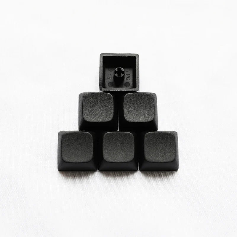 XDA 1u Keycaps Blank Thick PBT Material for Gateron Kailh Cherry MX Switches of Mechanical Keyboards DIY