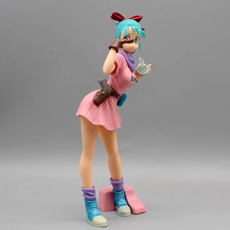 Dragon Ball Z 25cm Bulma Glitter & Glamours Anime Figure Gk Action Figurine Pvc Statue Model Doll Collectible Ornament Toys Gift