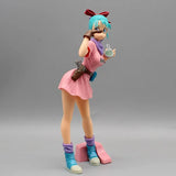 Dragon Ball Z 25cm Bulma Glitter & Glamours Anime Figure Gk Action Figurine Pvc Statue Model Doll Collectible Ornament Toys Gift