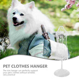 Iron Mannequin Stand Puppy Coat Hanging Rack Miniature Model Children Hangers Holder Dress Cat Apparel Body Clothes