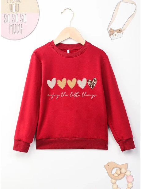 Fashion Kids Comfy Sweater Four Seasons Outdoor O Neck Dropship Y2K Minimalist Print Hot Sell Products New Cute Baby Sweatshirt