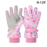 Winter Kids Ski Gloves for Boys Girls Snow Snowboard Warm Children Glove Waterproof Thicken Mittens Keep Finger Warmer 4-13Y