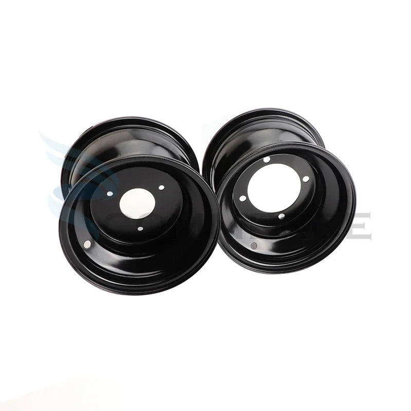 Black 8 inch Front or Rear wheel Hub Fit For 110cc-250cc ATV Go kart UTV Buggy Quad Dirt Bike 19x7-8 18x9.5-8" vacuum Tyre parts