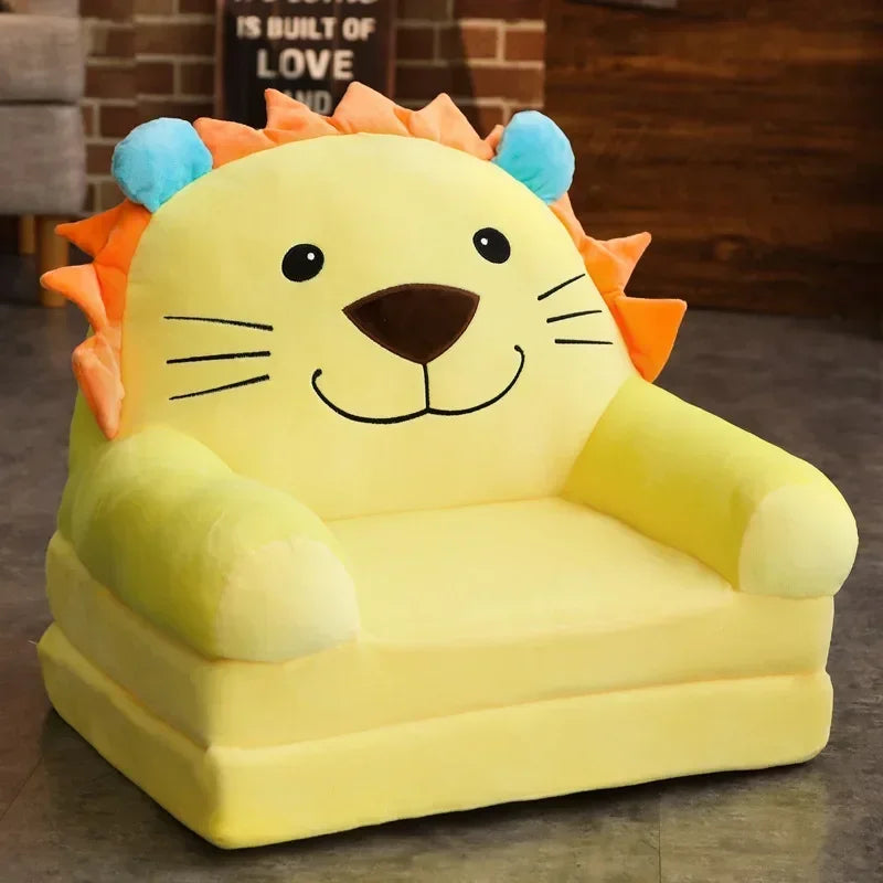 Folding Sofa Creative Cartoon Children Cute Princess Baby Toddler Dual-purpose Child Armchair Lazy Small Bed Seats Practical