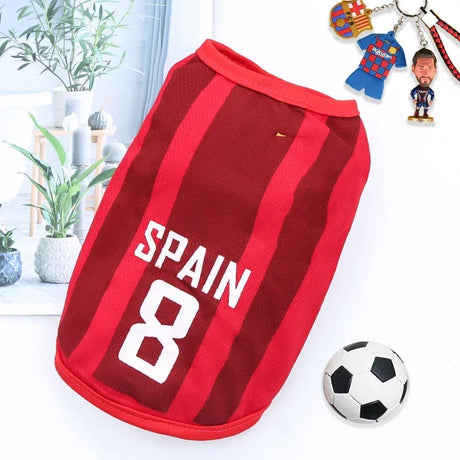 Dog Sport Jersey Pet Clothes for Summer Apparel Puppy Pet Clothes Basketball Clothing Puppy T-Shirts Summer Pet Cat Shirts