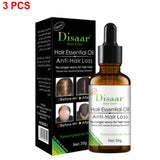 3PCS/Lot Disaar Hair Essential Oil Helps Regrowth Prevent Hair Loss Possess Dense Promotes Thickness Moisturize Scalp Hair Care