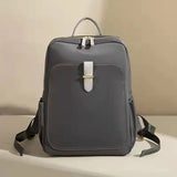 Women Carry-on Backpack Elegant Waterproof Anti-theft Travel Bag Casual Academy High School Laptop Backpack Girl's Oxford