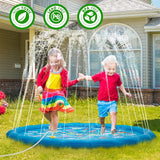 Children Play Water Mat Summer Beach Sprinkler Inflatable Spray Water Pad Outdoor Game Toy Lawn Swimming Pool Mat Kids Toys