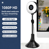 With Microphone Webcam 4K 2K 1080P Full HD Web Camera USB Web Cam For PC Computer YouTube Live Broadcast Video Mini Camera 4K 2K