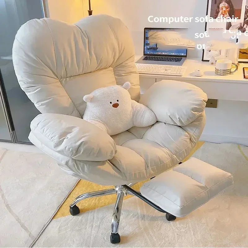 Lazy Computer Sofa Chair Home Comfortable Sedentary Backrest Desk Bedroom Lazy Office Ergonomic Designer Game Chair Furniture