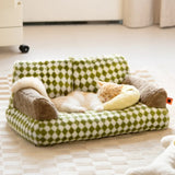 Indoor Sleeping Sofa Bed Fashion Cats Nest Blankets Habitats Dog Snuffle Mat Fluffy Light Weight Cama Para Gatos Pet Supplies