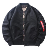 Double-side Jackets Men Camouflage Bomber Jacket Spring Autumn New  Outerwear Aviator Baseball Jackets Outdoor Clothing Male